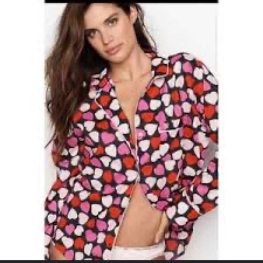 Victoria's Secret Multicolor Patterned Shirt